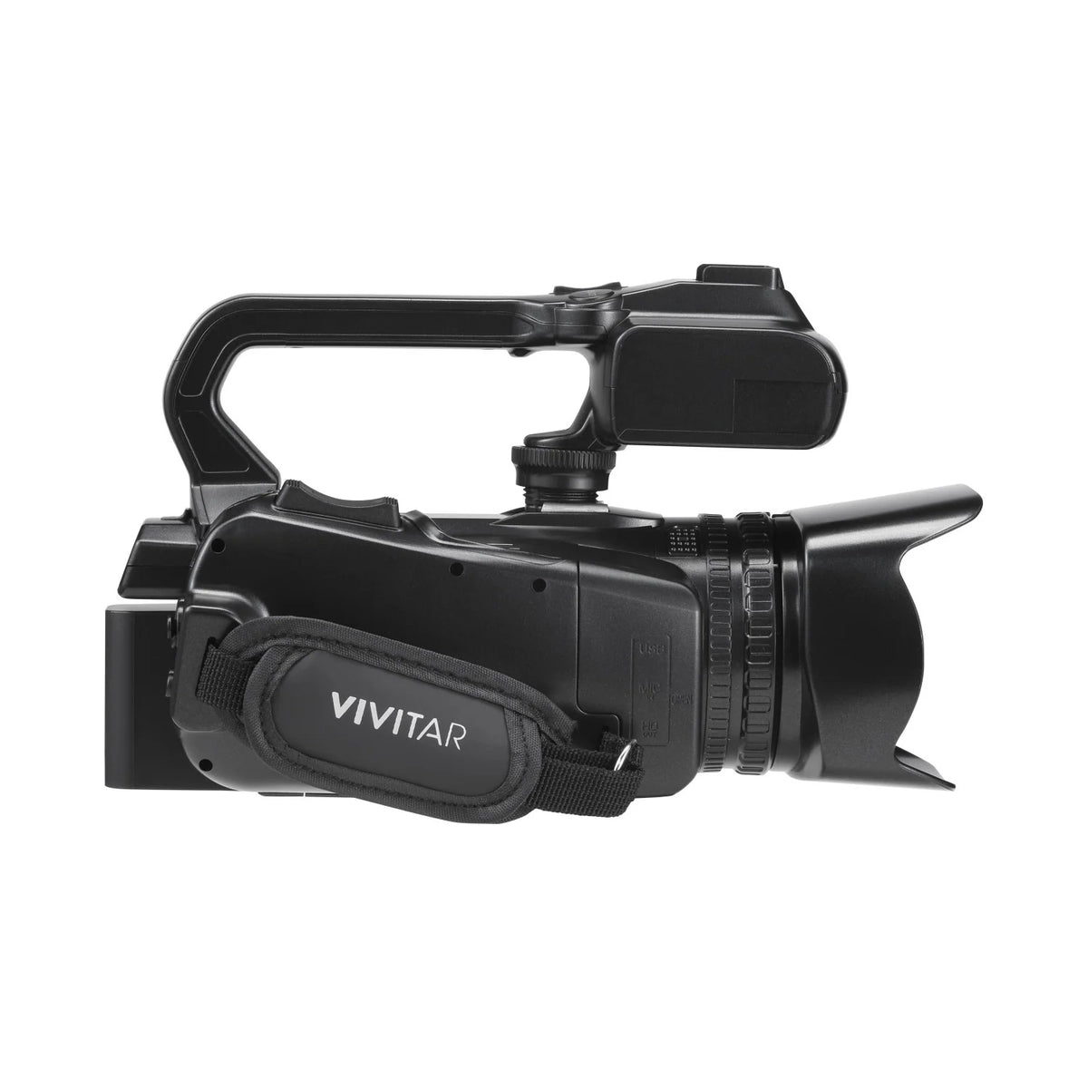 Full Size 8K Studio Video Camcorder, 64MB, Ultra HD, Black