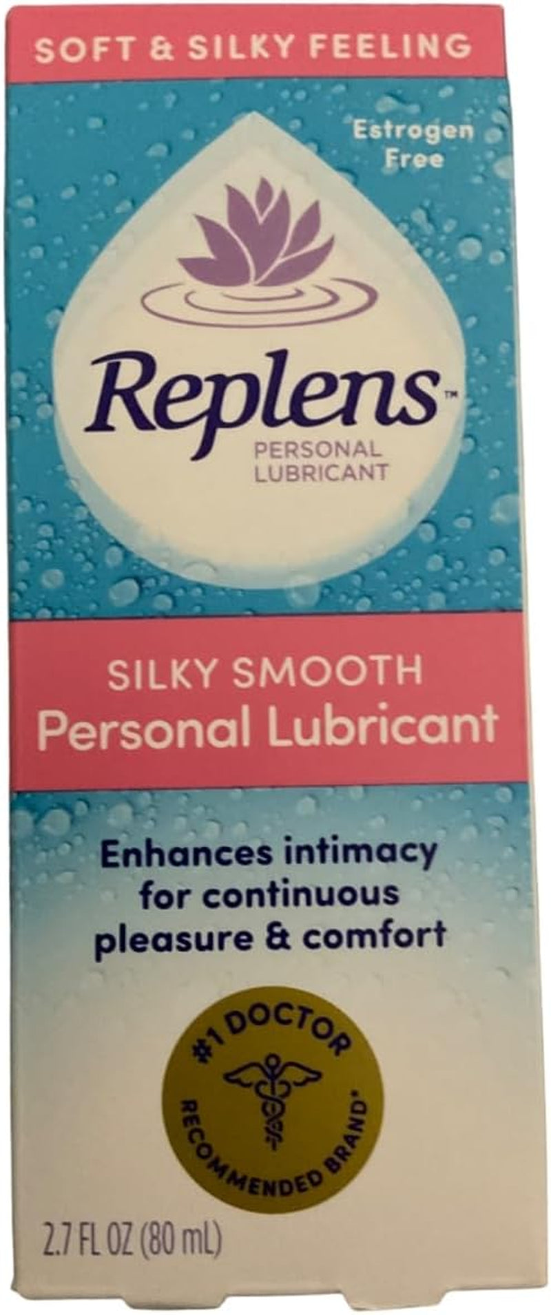 Silky Smooth Personal Lubricant, 2.7 Ounce (Pack of 2)