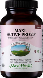 Active Pro 20 – Probiotics for Adults, 15 Strains, Digestive Health Support – 60 Capsules