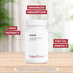 Krill Oil 1180Mg per Day (High Absorption) - Krill Oil Omega 3 Supplement - EPA & DHA Fatty Acids | Non-Gmo & Gluten Free - 60 Softgels