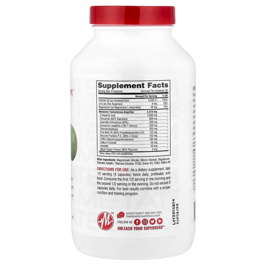 Metatest, 240 Capsules
