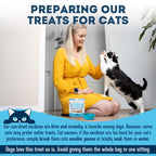 The Granville Island  Pure Proteins with Love and Fishes Sardine Treats for Dogs & Cats, 210 Gram