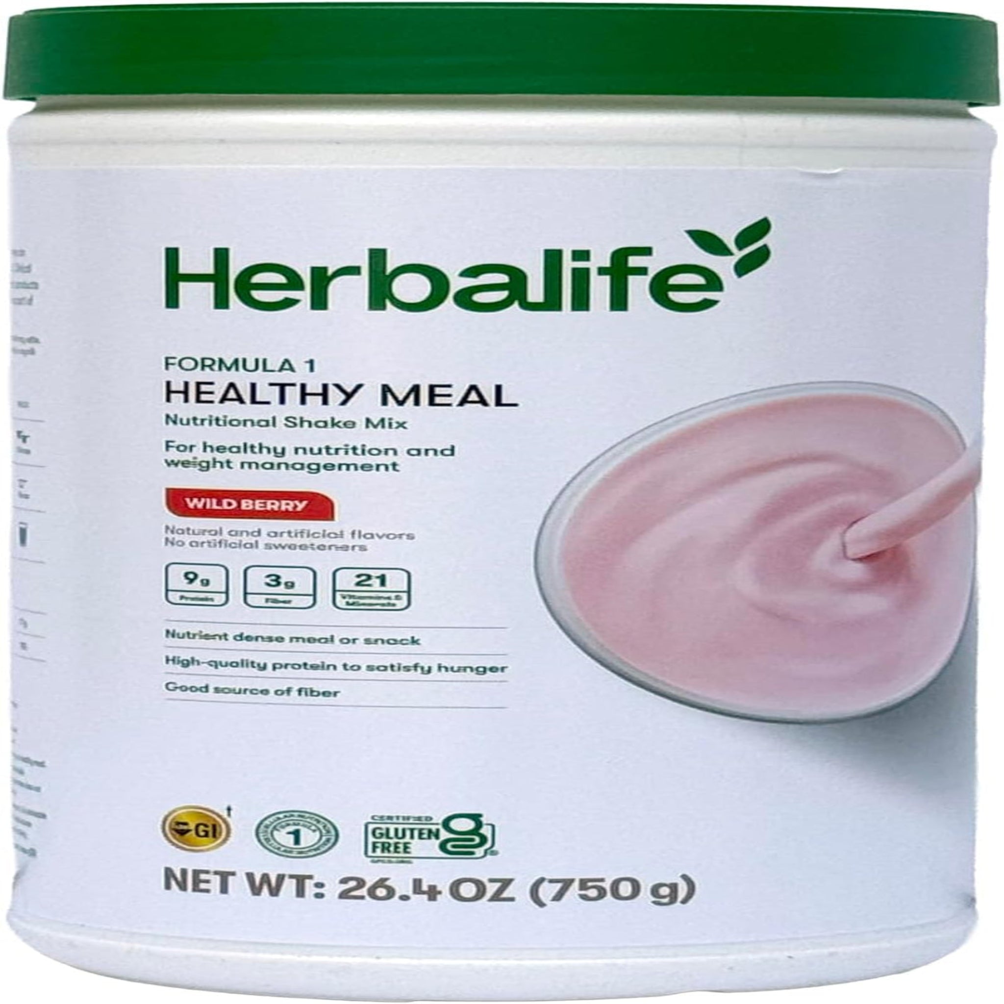 Wild Berry 1 Healthy Meal Nutritional Shake Mix (10 Flavor)