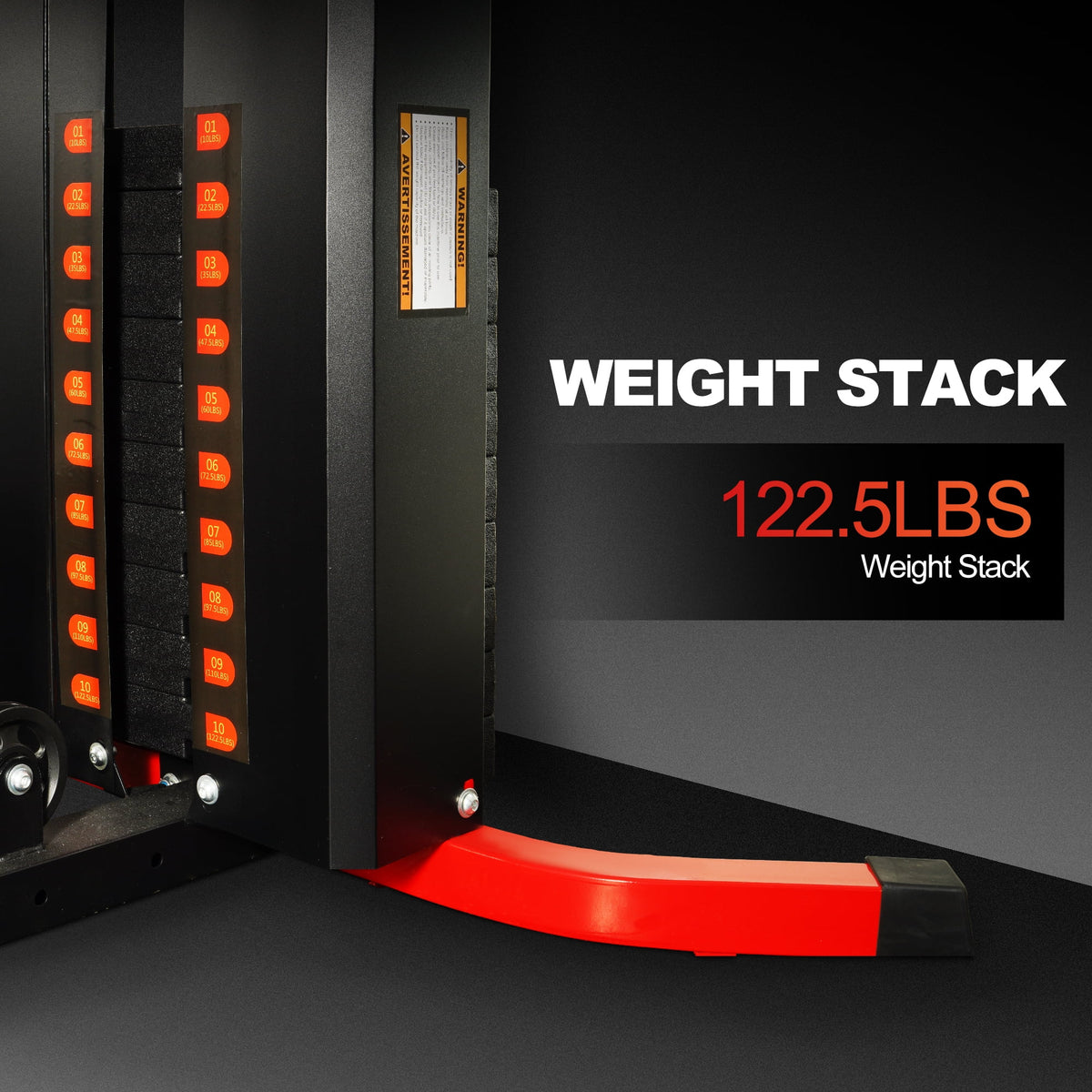LX750/LX760 Multifunctional Home Gym Trainer – Full-Body Workout Station with 122.5LB Weight Stack, Includes Installation Video