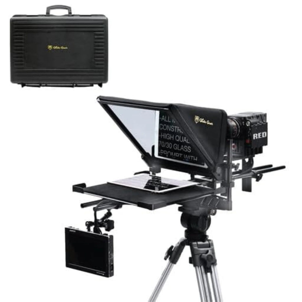 TMP 1000 Professional Video Camera Tablet Teleprompter, Black, 1