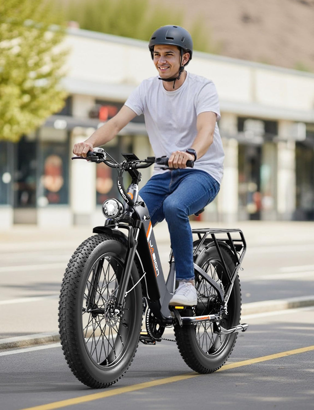 Thunder Electric Bike,1800W Peak Ebikes for Adults,26''Fat Tire Best Ebike for Men,80 Miles with 864Wh Battery,30+Mph Max Speed Bicycles,400Lb Capacity,Certified by UL2849