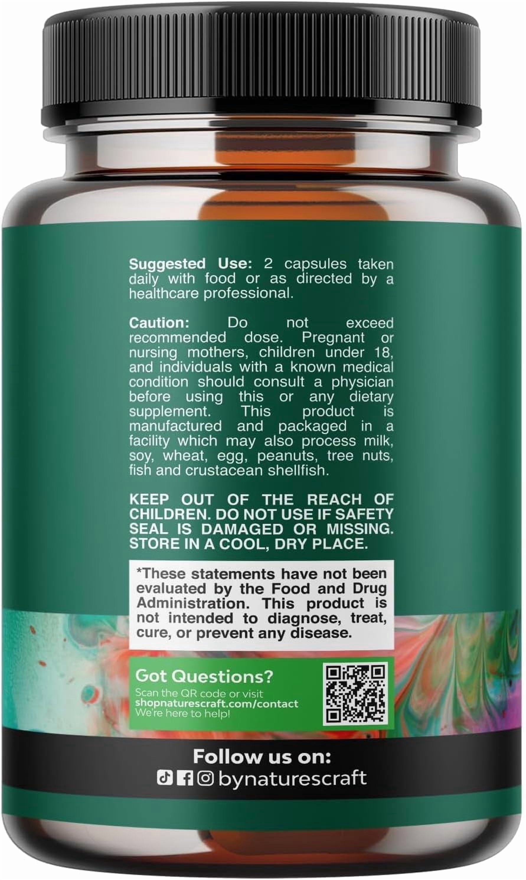 Pancreatin Digestive Enzymes Supplement for Gut and Digestive Health, 120 Capsules