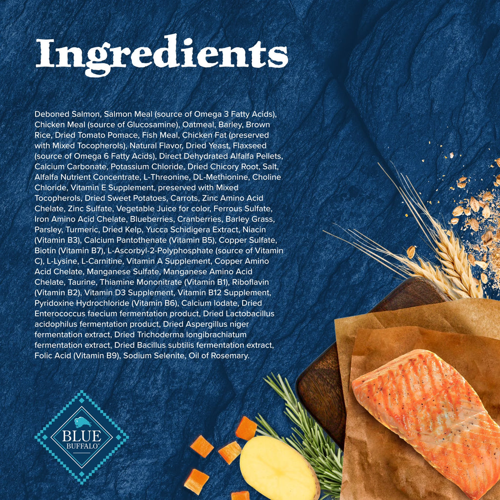 Wilderness Natural High-Protein Adult Dog Dry Food, Salmon Recipe, 24 Lb.