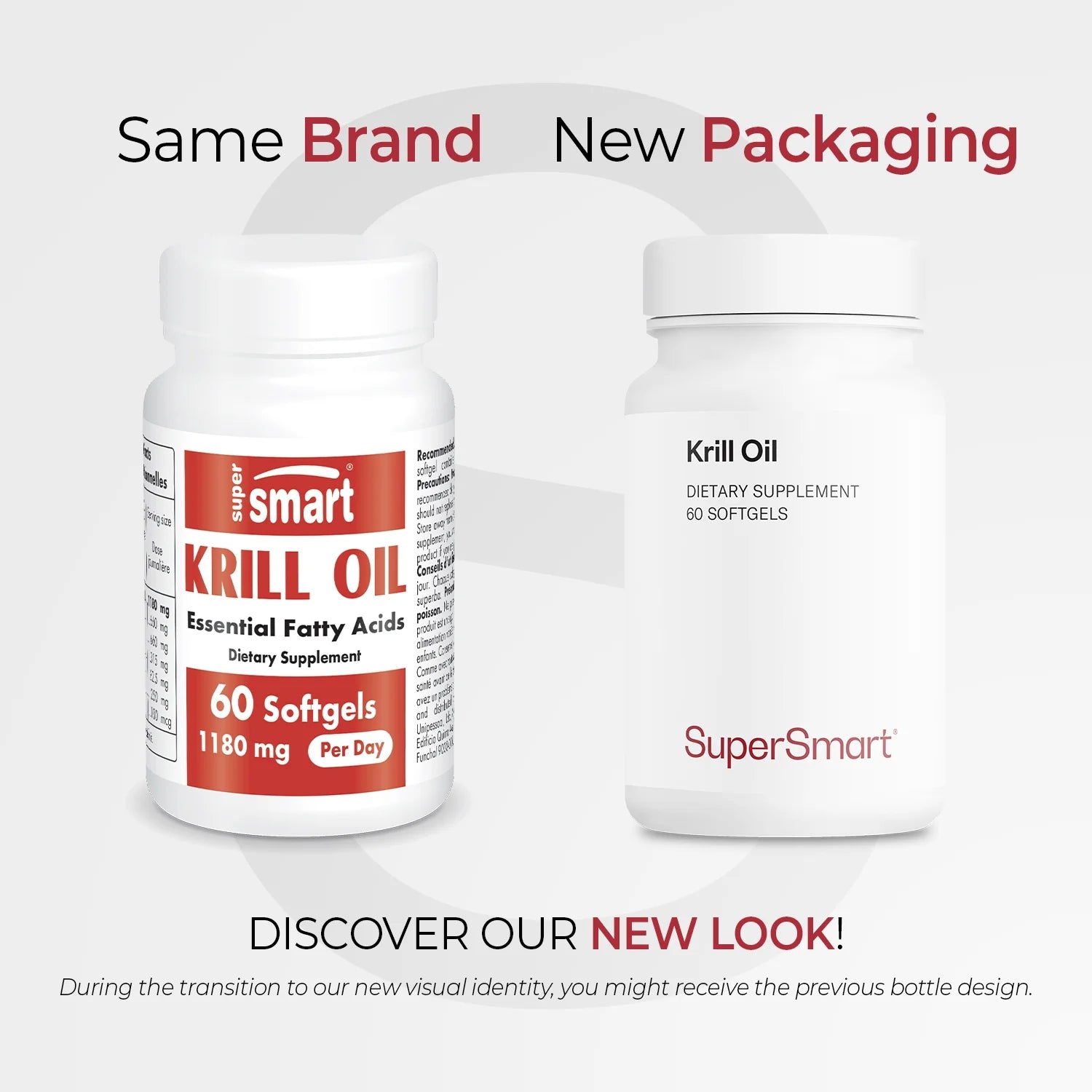 Krill Oil 1180Mg per Day (High Absorption) - Krill Oil Omega 3 Supplement - EPA & DHA Fatty Acids | Non-Gmo & Gluten Free - 60 Softgels