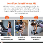 Weighted Vest, 15 Lb. - Adjustable Fitness Vest for Strength Training, Running, Walking, and Endurance Workouts