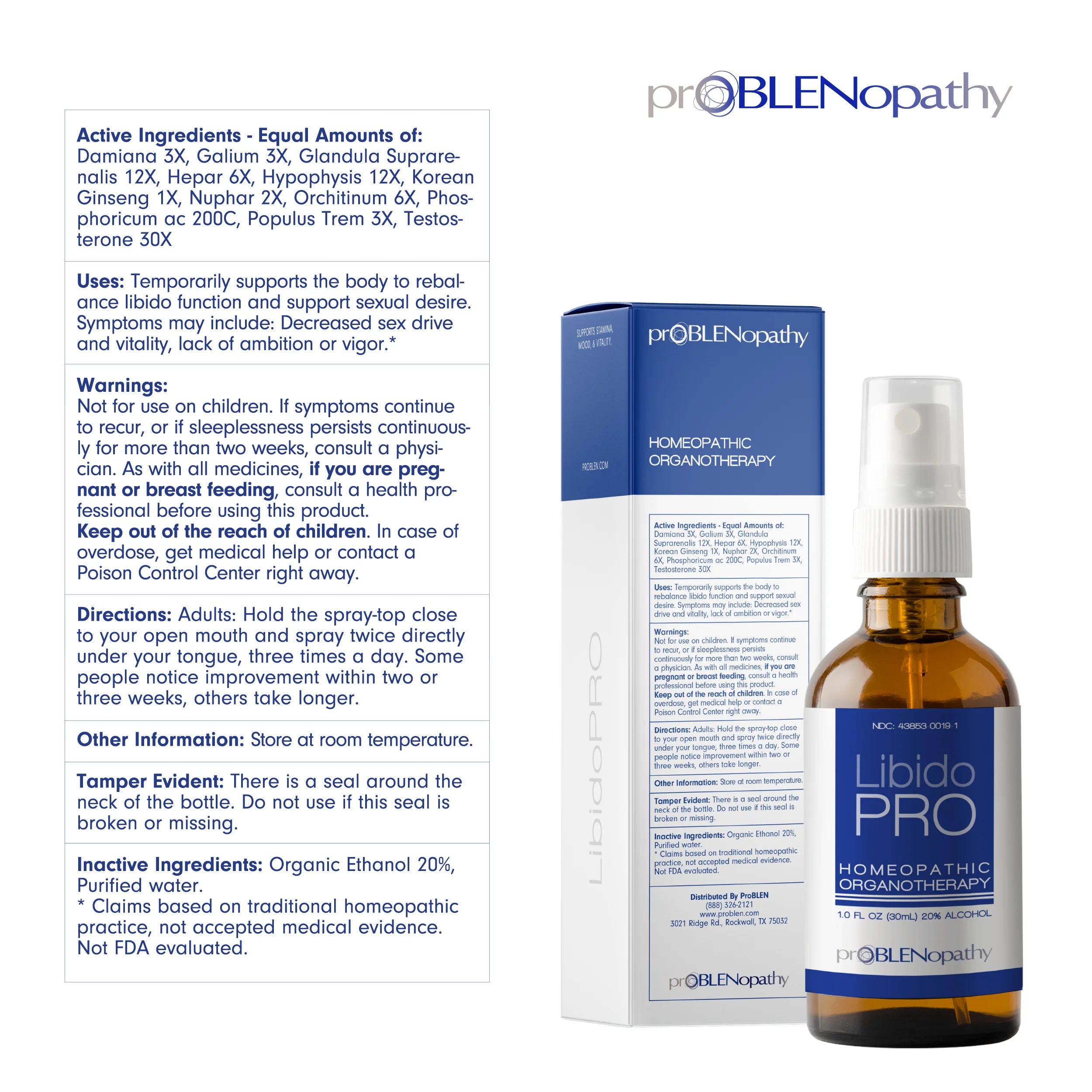 Libidopro Natural Libido Support