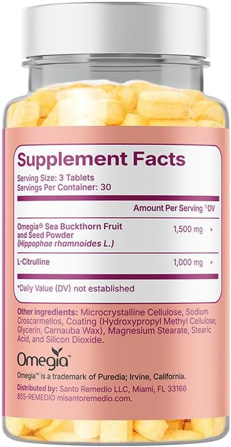 Mujeres Sexual Health Dietary Supplement - 30 Servings | Supports Vaginal Moisture and Hydration, Supports Energy and Blood Circulation, Hormone-Free Formula - 90 Tablets