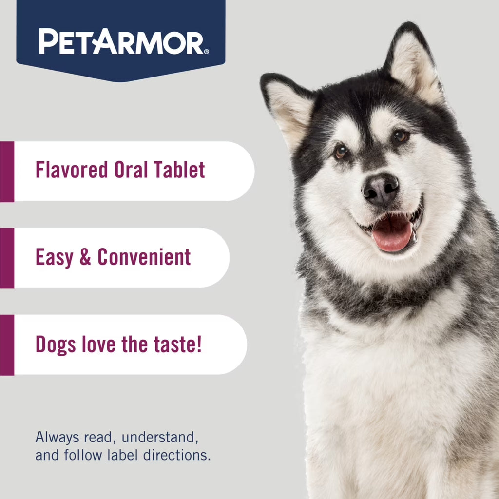 (2 Pack)  for Dogs 7 Way De-Wormer for Medium & Large Dogs