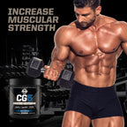 Sports CG5 - Premium Creatine and L Glutamine Powder - Maximum Strength Power Recovery, Build Lean Muscle, Increase Workout Performance - Pre Workout and Post Workout - Unflavored (30 Servings)