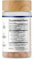 Snap Prostate Health for Men, Saw Palmetto & Botanicals for Prostate & Urinary Support, Men’S Wellness Supplement, 90 Capsules