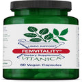 Femvitality Libido Supplement for Women, Natural Female Libido Booster for Women, Increases Intimate Drive, Desire and Stamina, Helps Vaginal Dryness, Vegan 60 Capsules