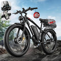 Electric Bike for Adults,Peak 9000W Brushless Dual Motor Ebike,58V32Ah Electric Bicycle 24/26" Fat Tire,Max Speed 45Mph E-Bike,Dual Hydraulic Disc Brake Electric Mountain Bike for Men Women