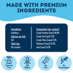 The Granville Island  Pure Proteins with Love and Fishes Sardine Treats for Dogs & Cats, 210 Gram