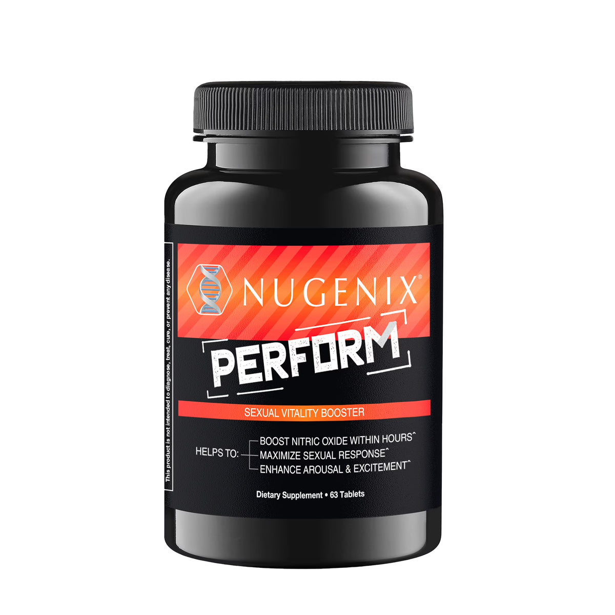 (2 Pack) Nugenix Perform Sexual Vitality & Nitric Oxide Booster, Men'S Health Supplement, 63 Count