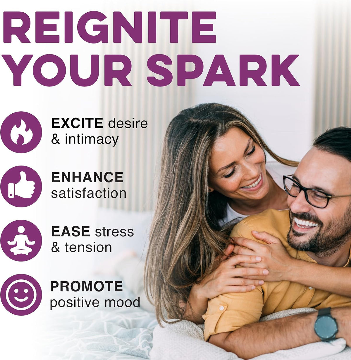 for Women: Libido Support for Women, Vitality Booster - 60 Count | Excite Desire, Enhance Satisfaction, Ease Stress, Promote Positive Mood