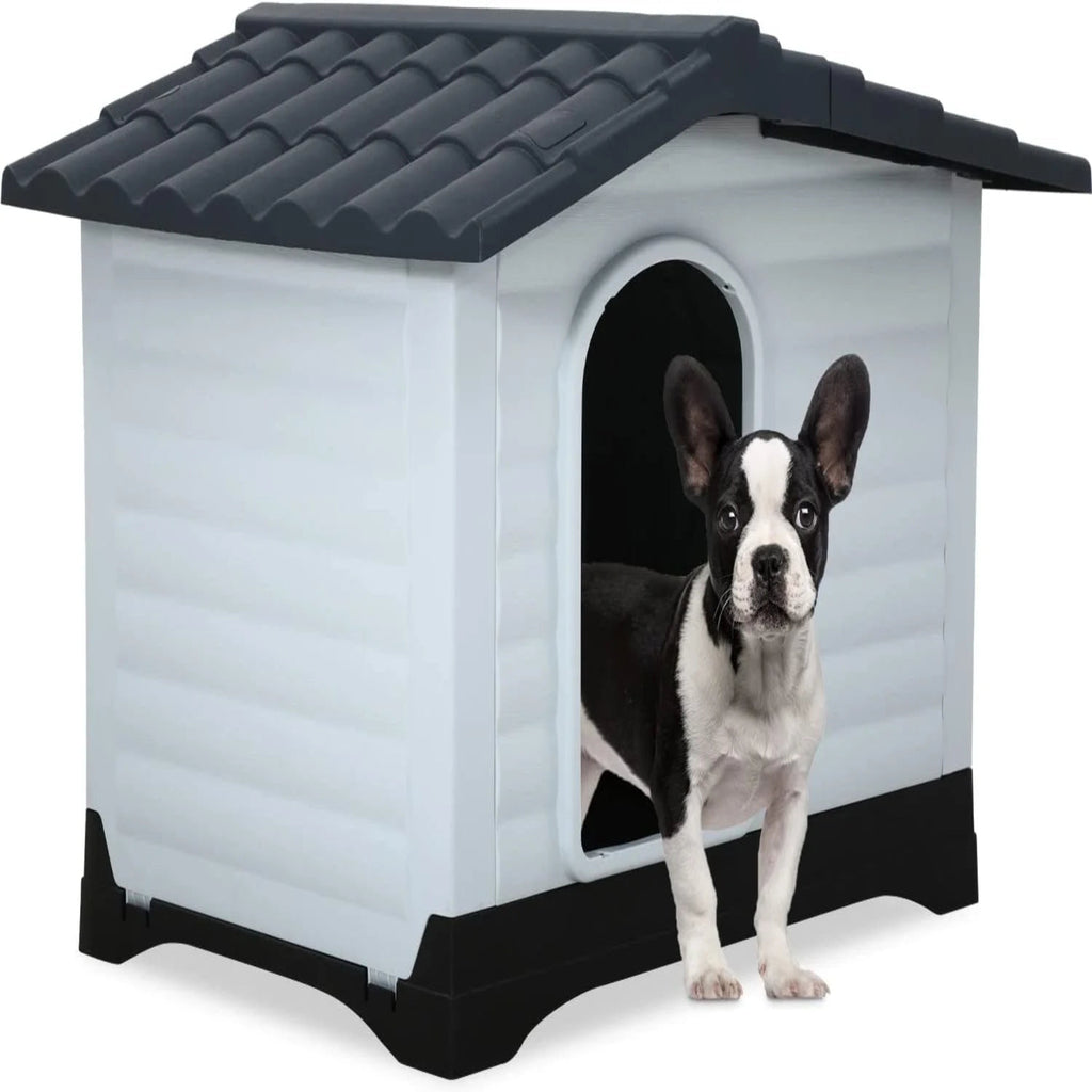 Dog House for Small, Medium and Large Dogs, Plastic, 26 Inch High