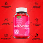 (2 Pack) Dietoxone Keto ACV Gummies - Supplement for Weight Loss - Energy & Focus Boosting Dietary Supplements for Weight Management & Metabolism - Fat Burn - 120 Gummies
