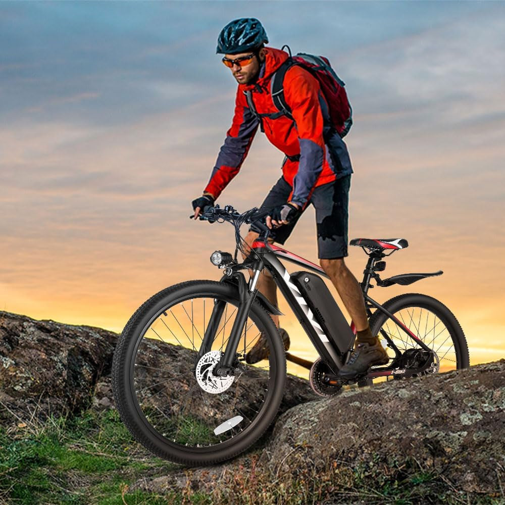 Electric Bike for Adults, 27.5" Electric Mountain Bike, Peak 749W Ebike 19.8MPH Electric Bike with 48V 499.2WH Battery, up to 50 Miles, 21 Speed Adult Electric Bicycles, SGS Certified to UL2849