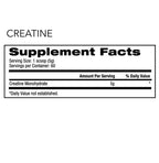 Micronized Creatine Monohydrate Powder, Unflavored, 30 Servings, 150G