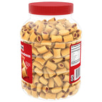 Marosnacks Small Dog Treats with Real Bone Marrow, Crunchy Dog Snacks, 40 Oz Canister