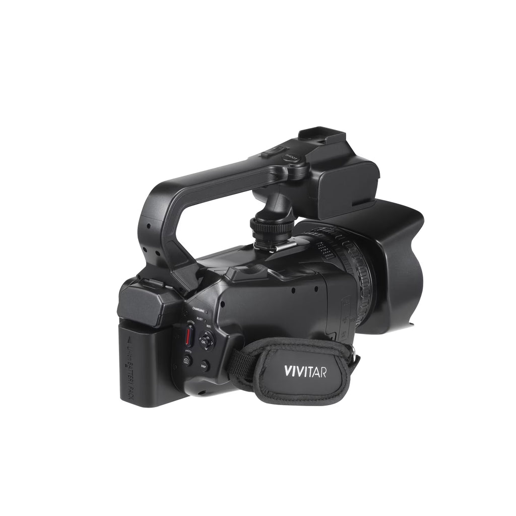 Full Size 8K Studio Video Camcorder, 64MB, Ultra HD, Black