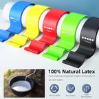 Different Resistance Bands Yoga Band Fitness Exercise Training Hip Tension Band Leg Squat Dance Elastic Loop Stretch Band