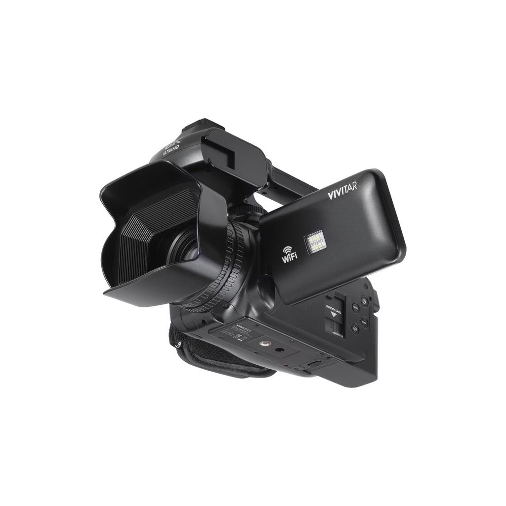 Full Size 8K Studio Video Camcorder, 64MB, Ultra HD, Black
