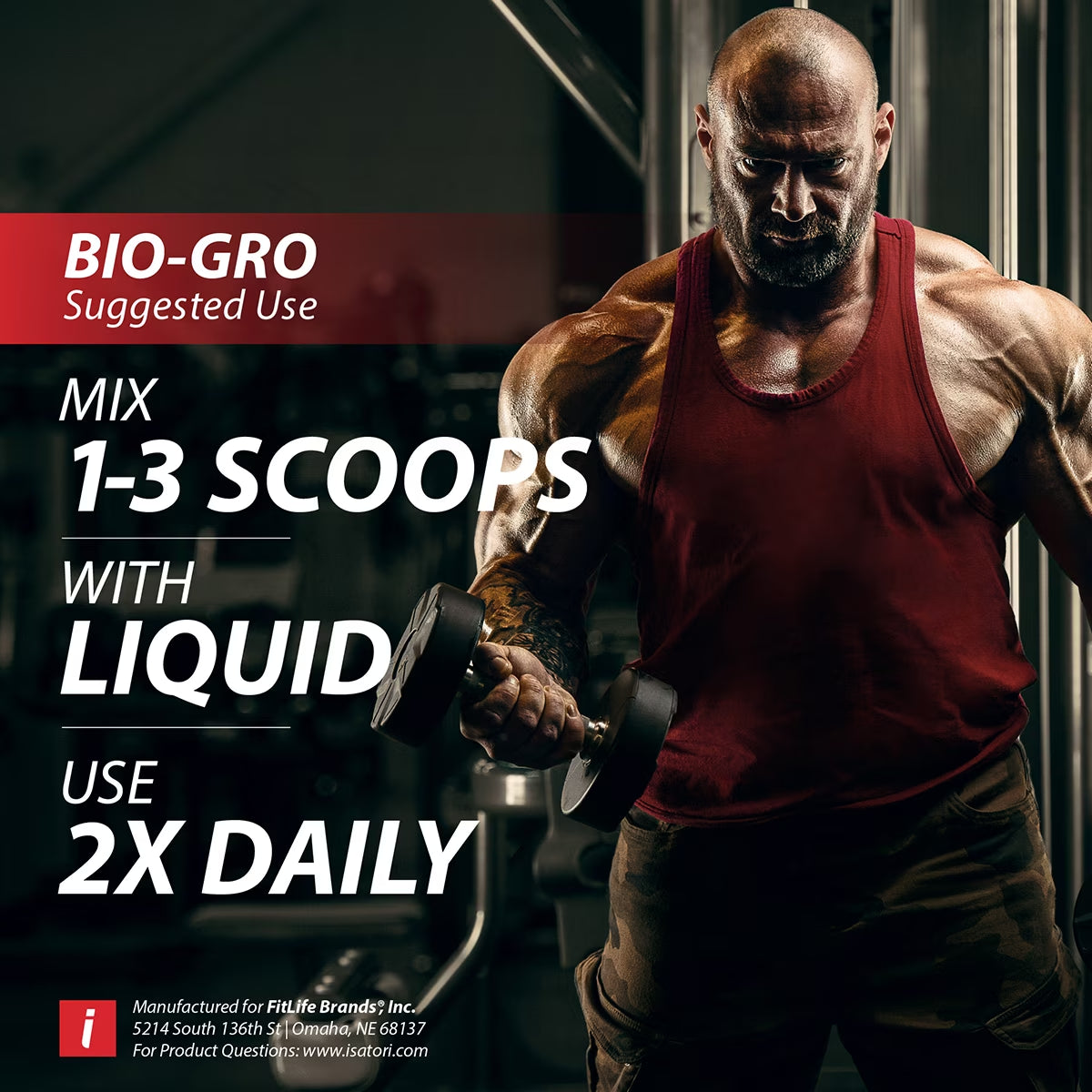 Bio-Gro, Protein Synthesis Amplifier, Unflavored, 6.35 Oz (180 G)