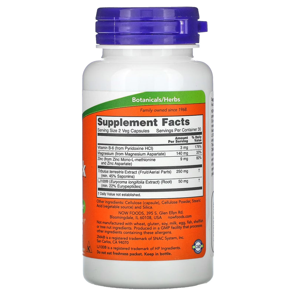 Now Foods Testojack 100 - 60 Veg Capsules