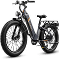 Thunder Electric Bike,1800W Peak Ebikes for Adults,26''Fat Tire Best Ebike for Men,80 Miles with 864Wh Battery,30+Mph Max Speed Bicycles,400Lb Capacity,Certified by UL2849