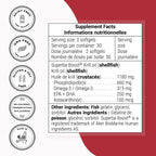Krill Oil 1180Mg per Day (High Absorption) - Krill Oil Omega 3 Supplement - EPA & DHA Fatty Acids | Non-Gmo & Gluten Free - 60 Softgels