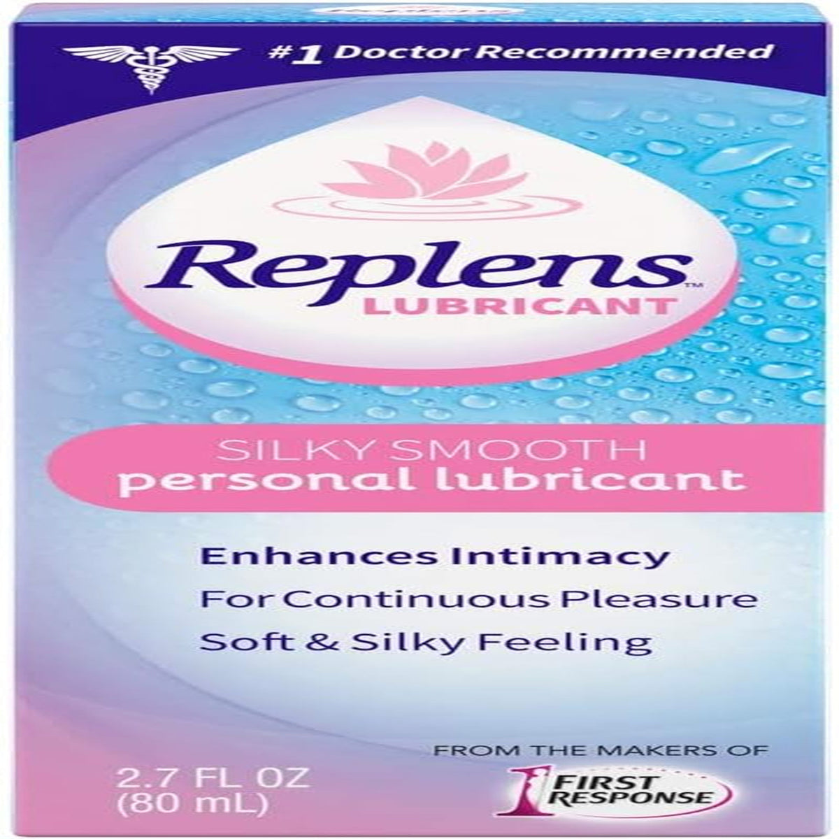 Silky Smooth Personal Lubricant, 2.7 Ounce (Pack of 2)