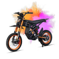 GT54 Electric Dirt Bike for Teens Adults,48V 27AH 37MPH Ebike with 14"/12" Motorcycle Tire,2000W Dual Hydraulic Brakes E Mountain Bike Off-Road UL2849