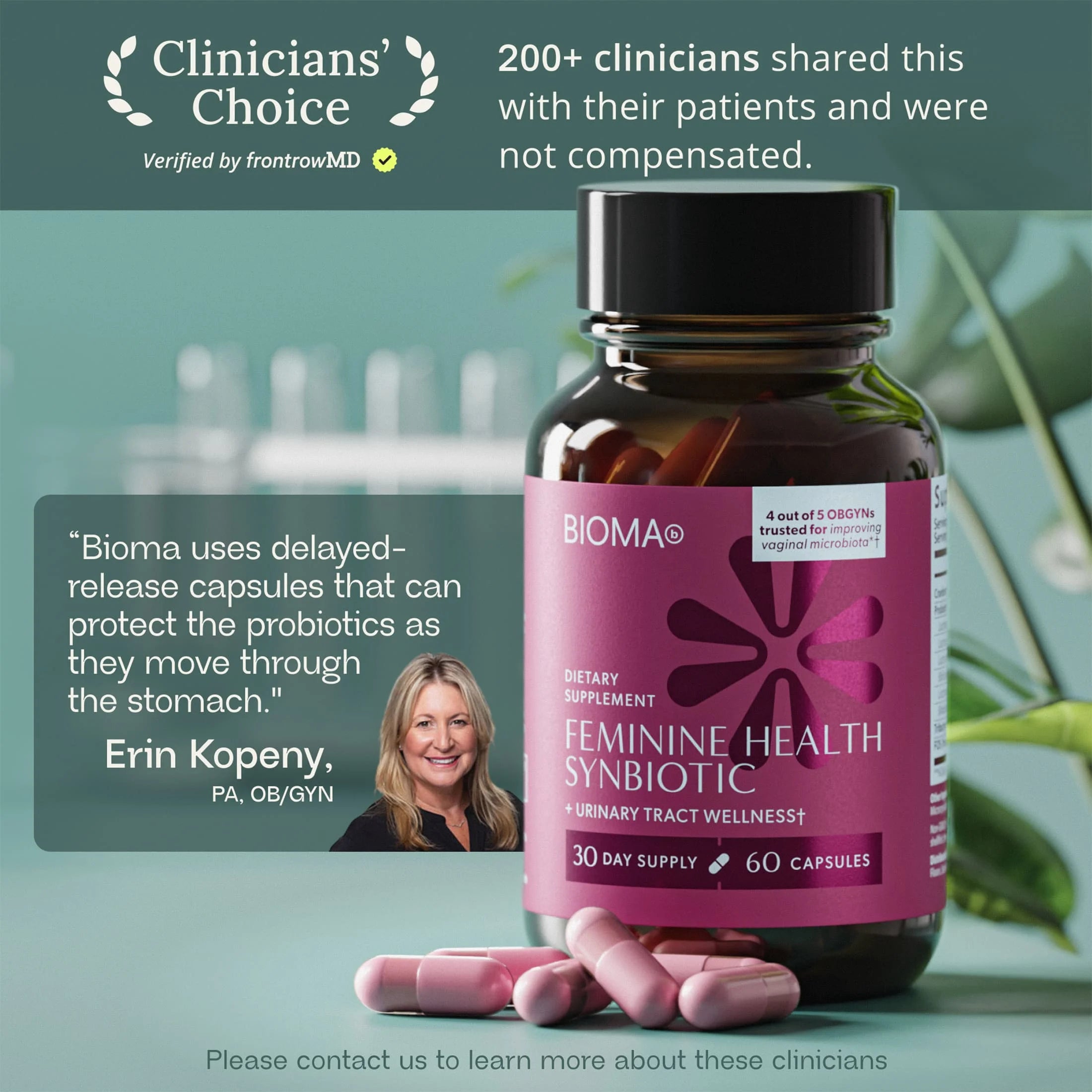 Feminine Health Synbiotic, 60 Ct / 30 Serv.