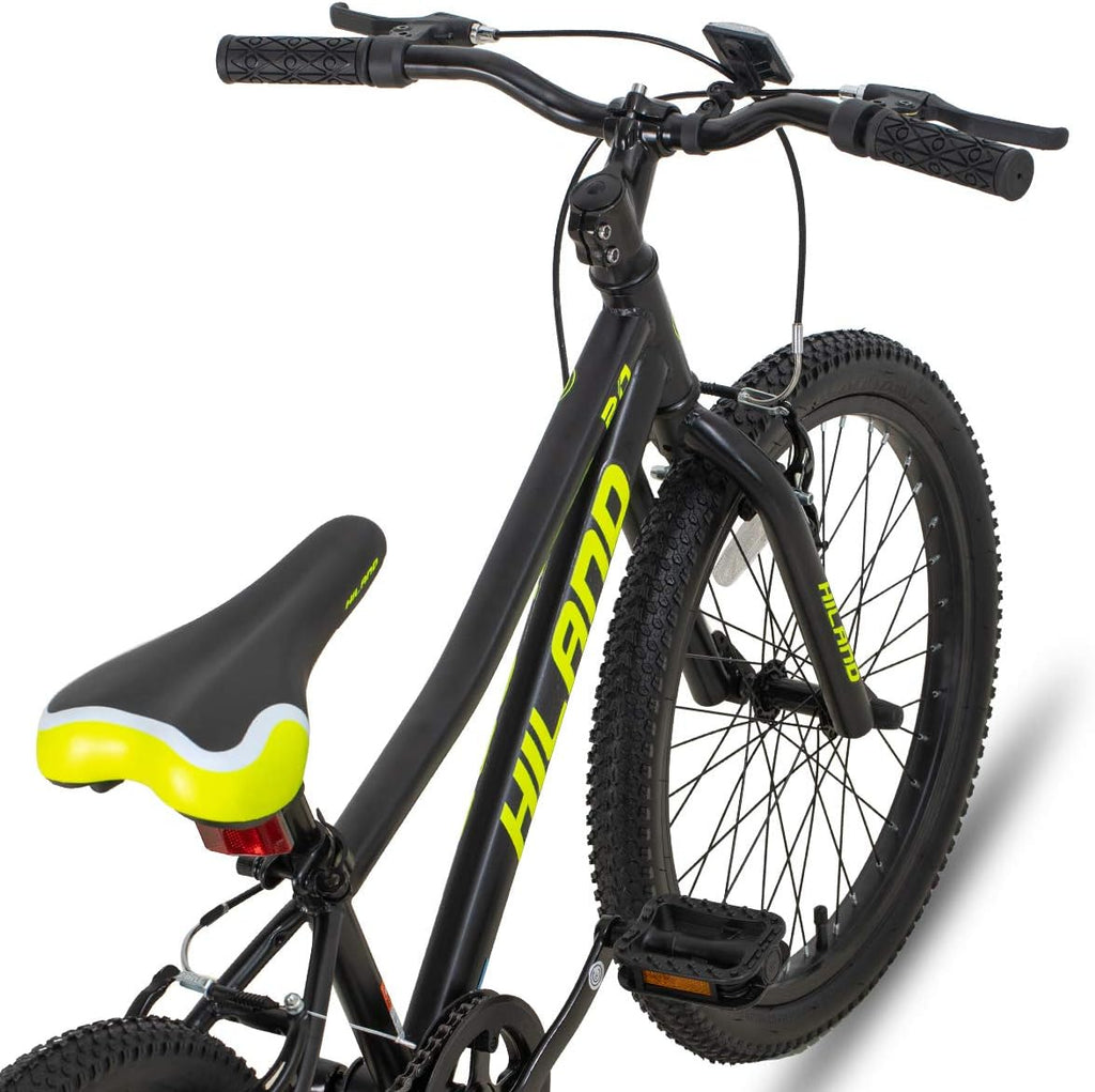 HILAND 20 Inch Kids' Bicycles Mountain Bike for Boys, Girls 5+ Years Old, Single Speed Kids Bicycles with Dual Handbrakes, Child Bike | Kids Bicycles