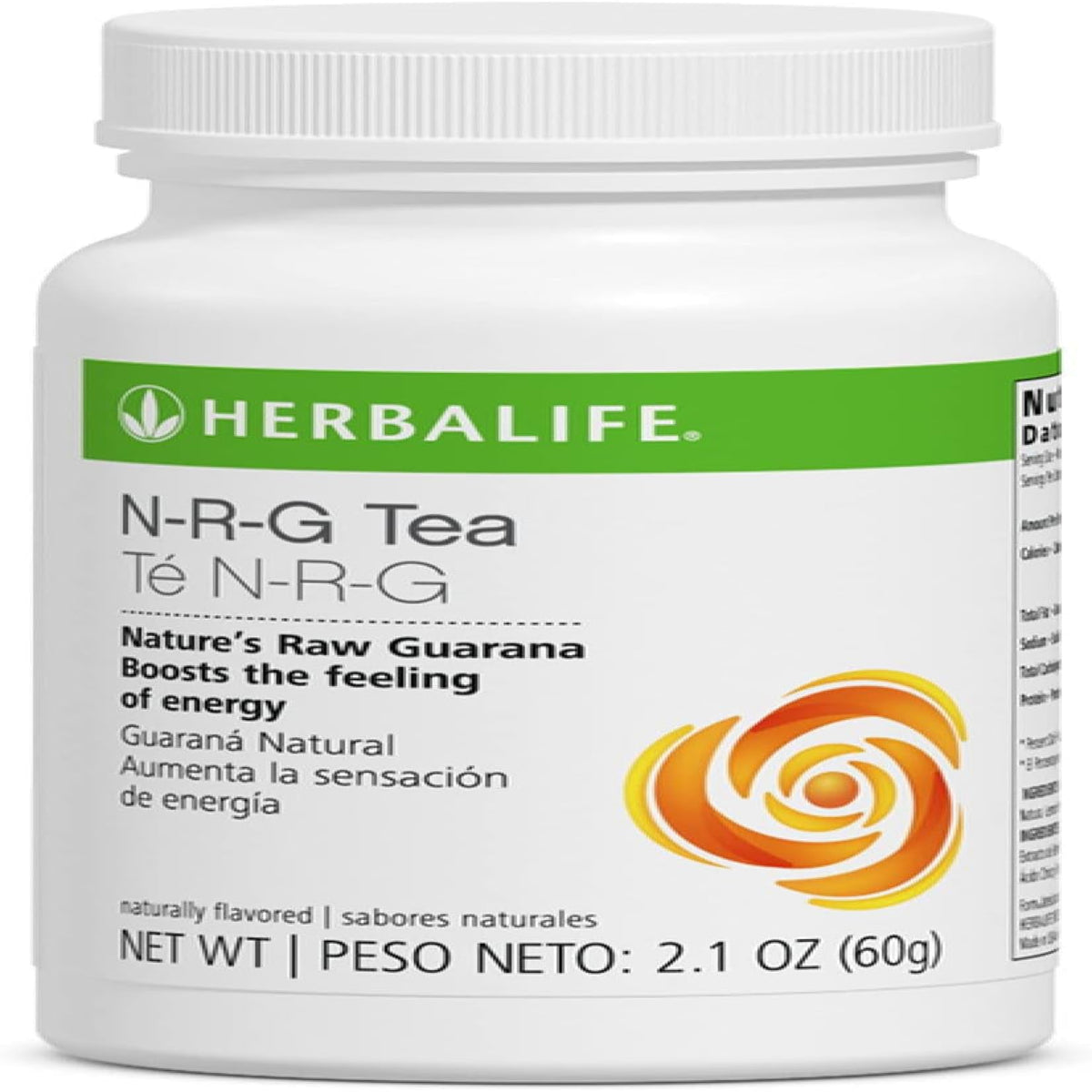 NRG NATURE'S RAW GUARANA POWDER TEA 2.1 OZ