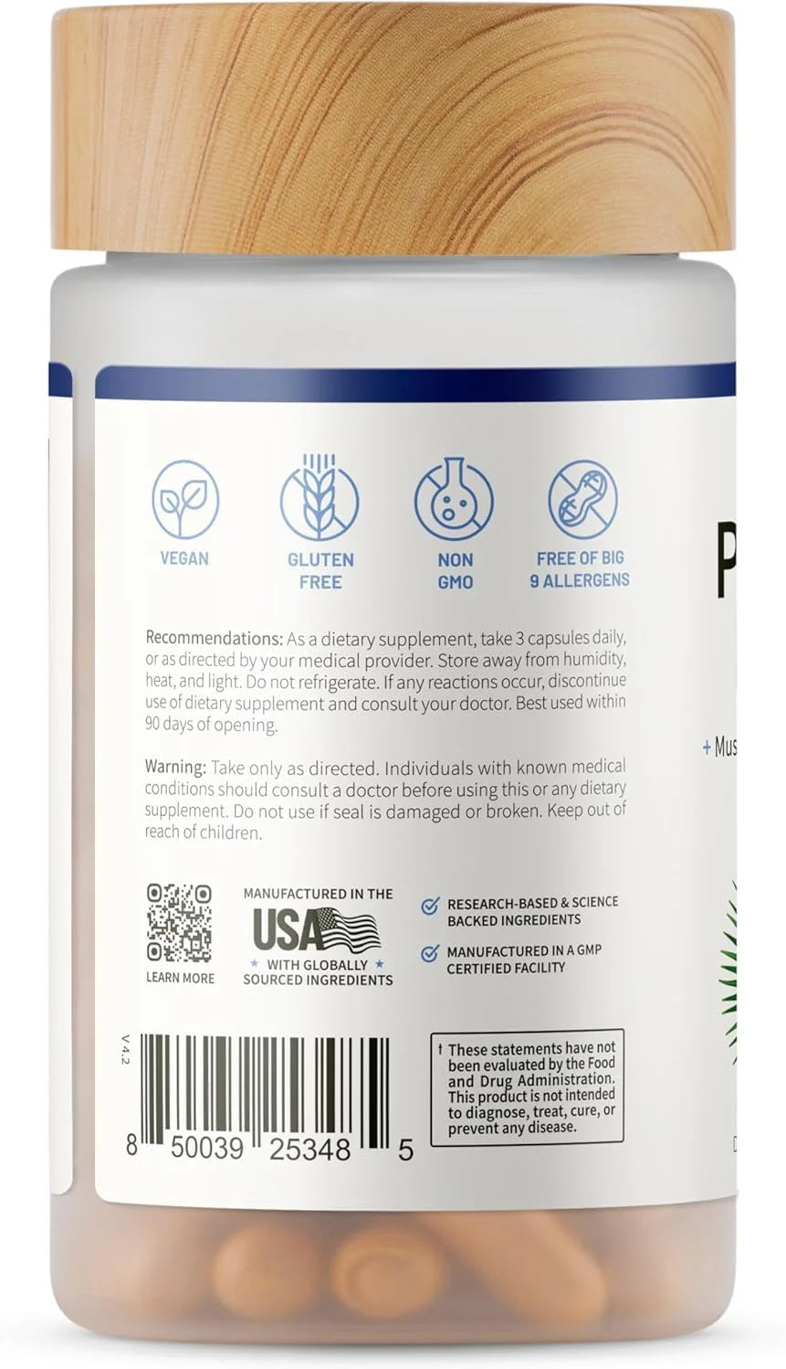 Snap Prostate Health for Men, Saw Palmetto & Botanicals for Prostate & Urinary Support, Men’S Wellness Supplement, 90 Capsules
