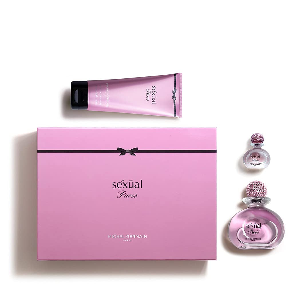 Michel Germain Sexual Paris Eau De Parfum Fragrance Spray, Top Notes of French Blackcurrant, Chardonnay Clementine, Galbanum, Sophisticated Gift for Women