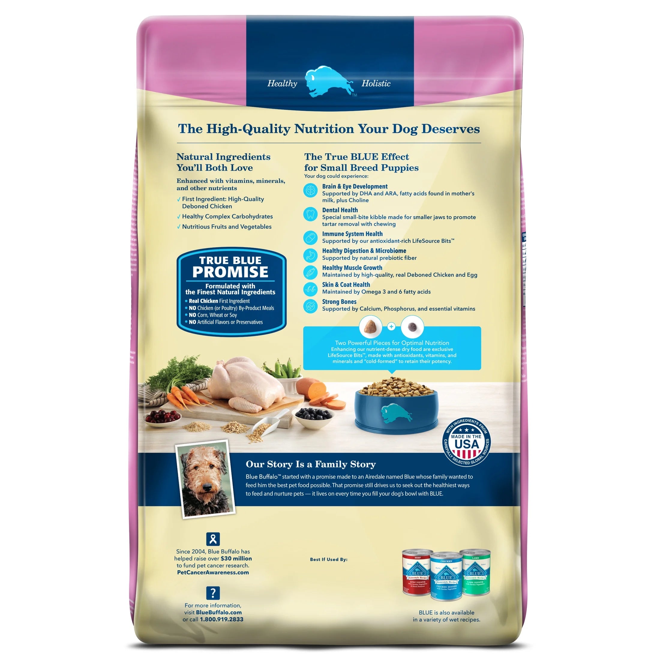 Life Protection Formula Small Breed Dry Puppy Food, Chicken & Oatmeal, 5 Lbs.