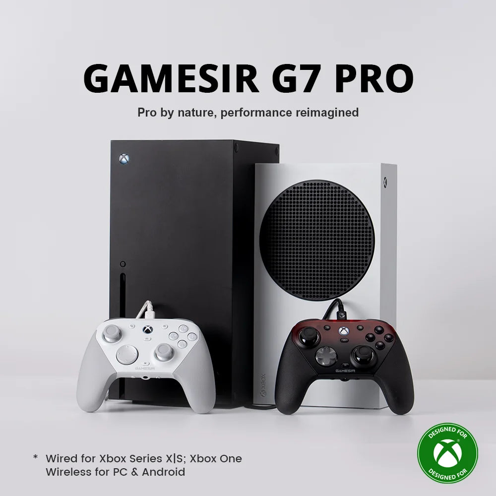 G7 Pro TRI-MODE Xbox Wired, PC & Mobile Wireless Controller -Shadow Ember
