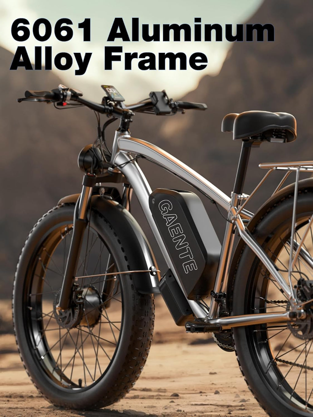 Electric Bike for Adults,Peak 9000W Brushless Dual Motor Ebike,58V32Ah Electric Bicycle 24/26" Fat Tire,Max Speed 45Mph E-Bike,Dual Hydraulic Disc Brake Electric Mountain Bike for Men Women