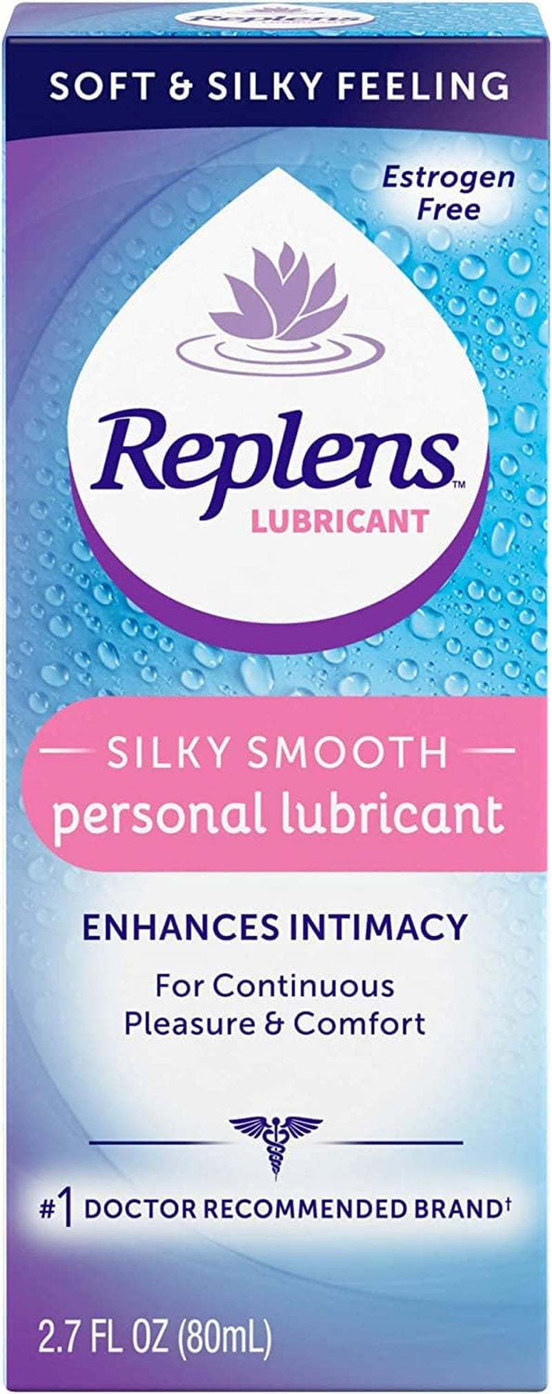 Silky Smooth Personal Lubricant, 2.7 Ounce (Pack of 2)