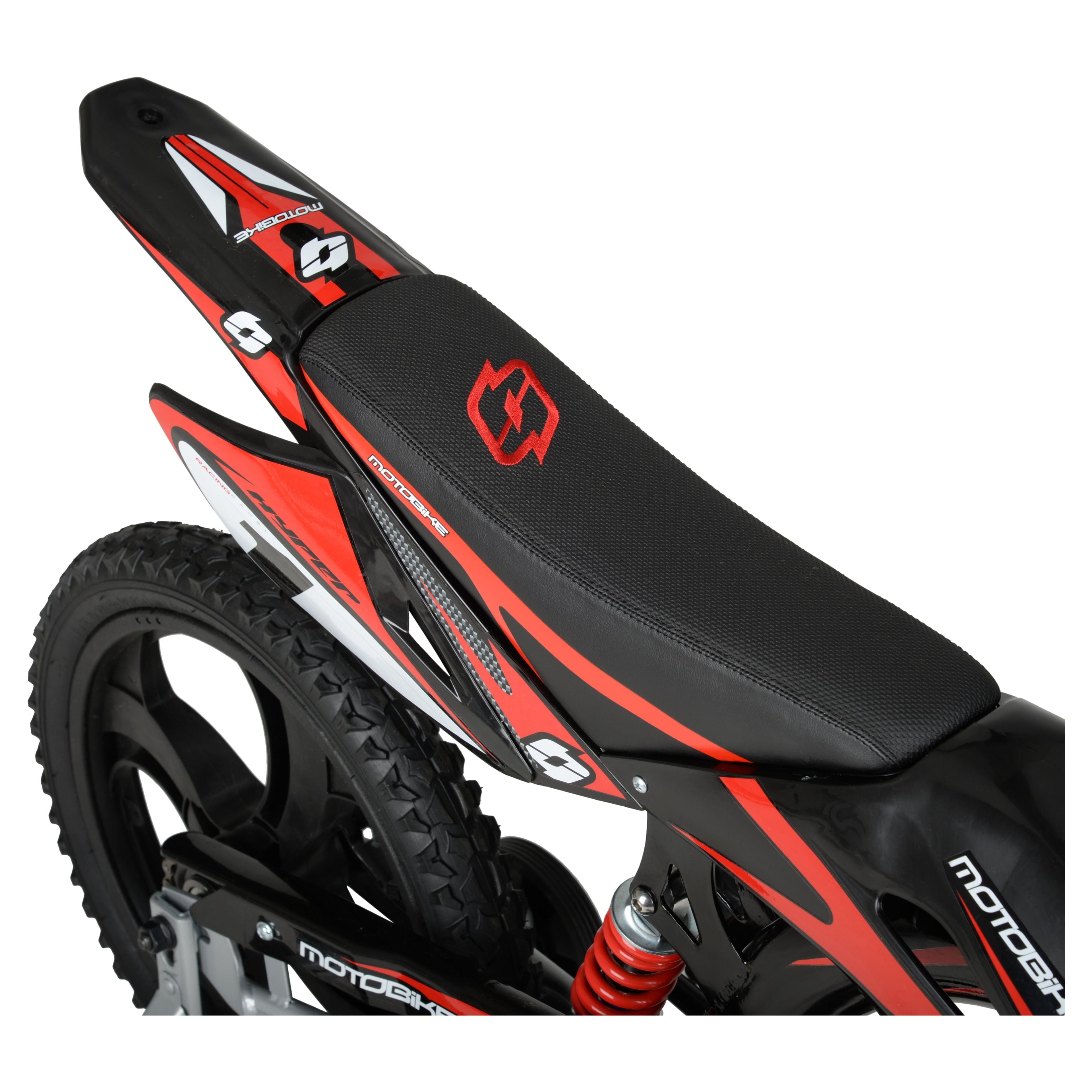 16" Moto Bike, Children Ages 5-7, Black/Red