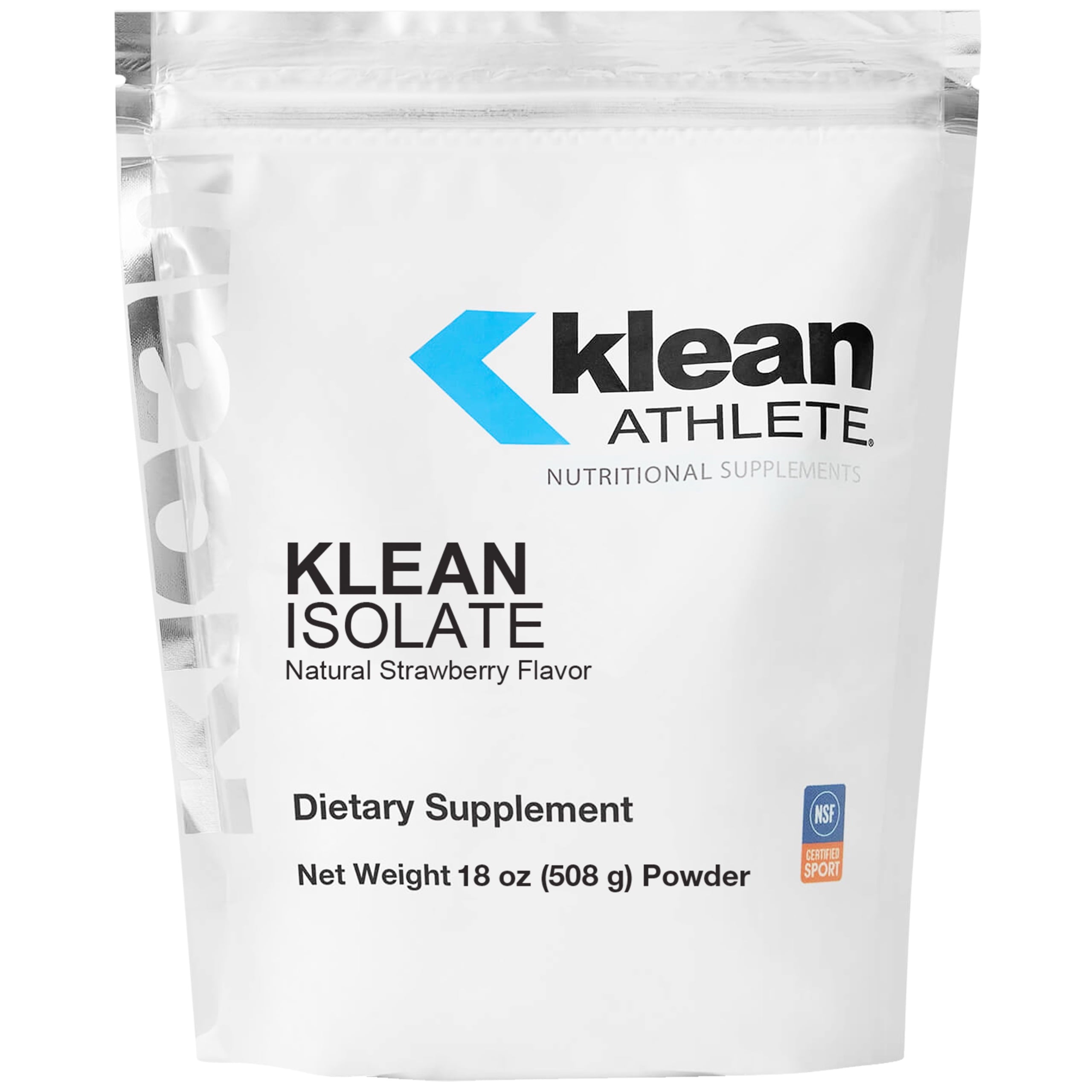 Klean Isolate | Whey Protein Isolate to Enhance Daily Protein and Amino Acid Intake for Muscle Integrity* | NSF Certified for Sport | 18 Ounces | Natural Strawberry Flavor