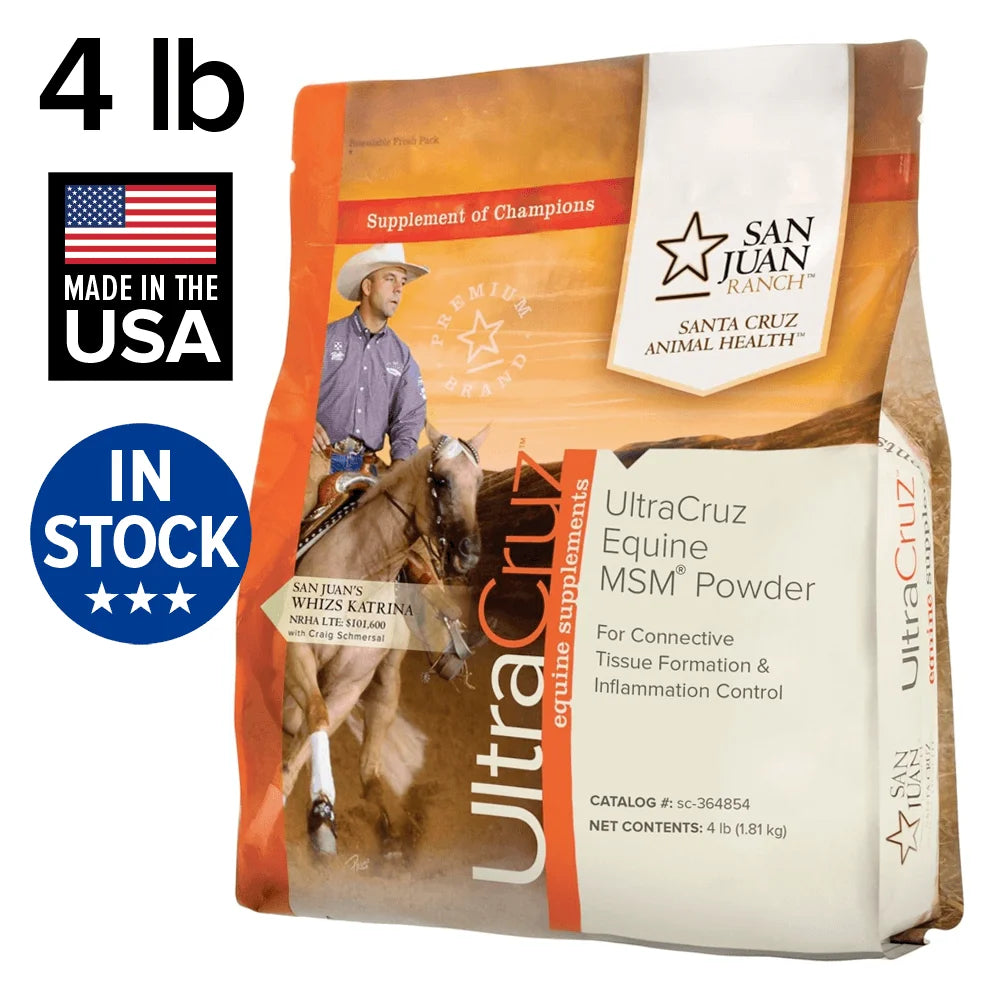 Equine MSM® Powder, 4 Lb